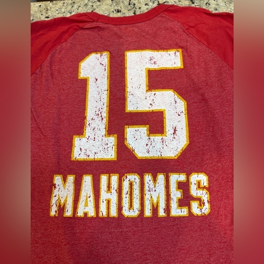 LVII Kansas City Patrick Mahoney SuperBowl Shirt - Picture 2 of 4